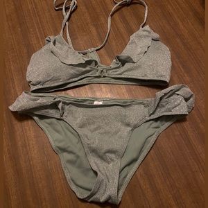 No Boundaries sparkly bikini